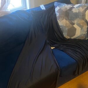 Elegant Black Satin Sheet Set